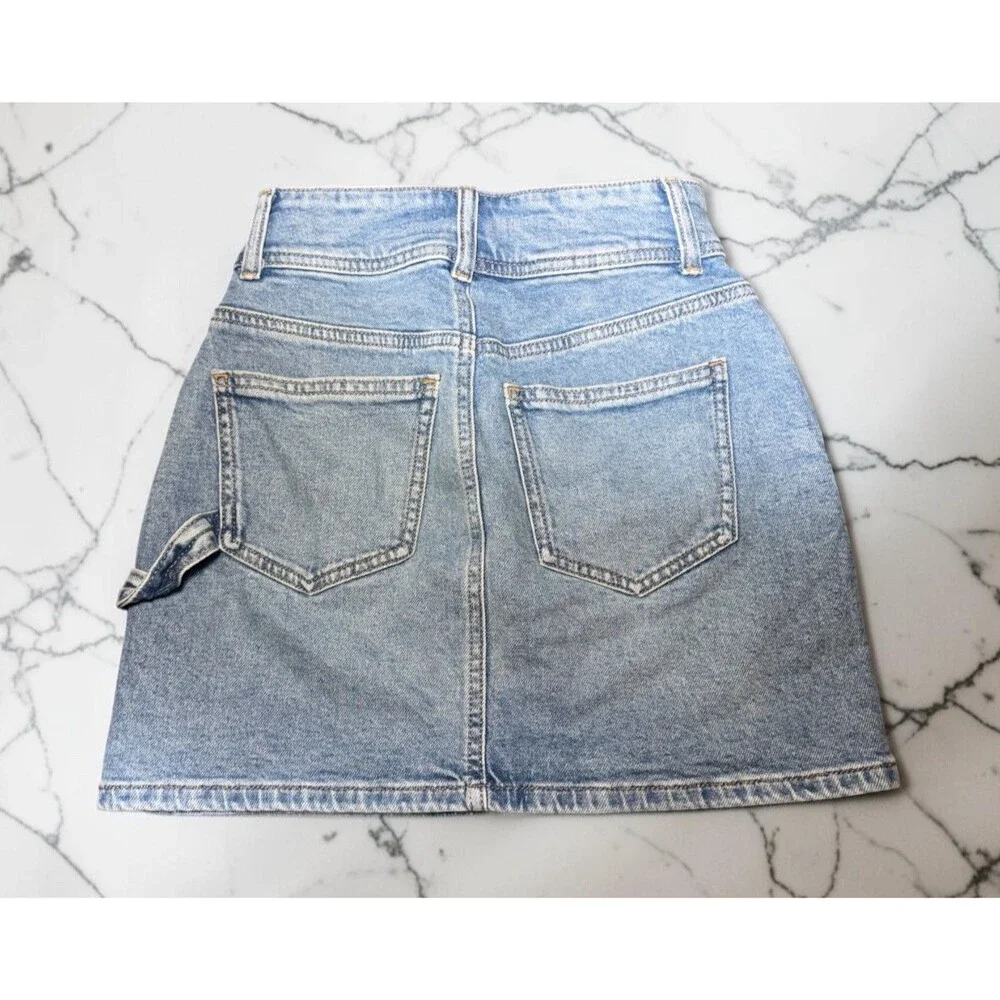 SO‎ Goods For Life Kohls Jean Denim Skirt Size 0/24W